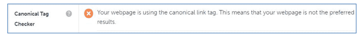 Canonical-Tag-checker