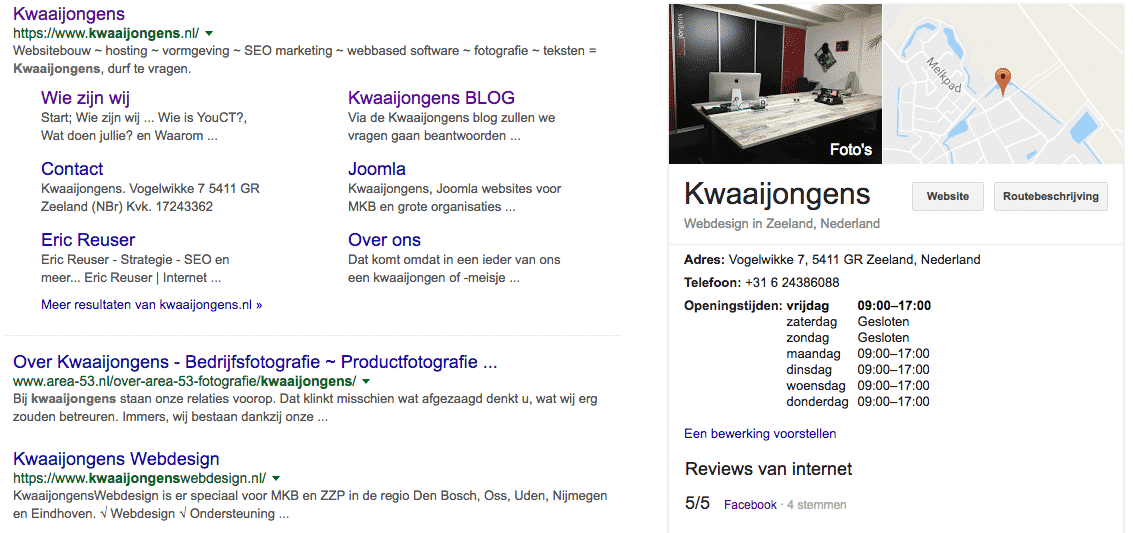 Google Mijn Bedrijfs