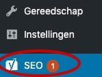 Yoast SEO instellingen