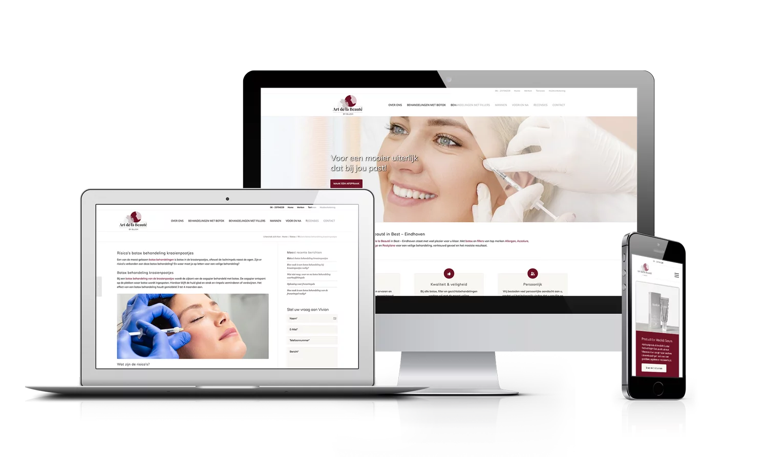 Wordpress website botox fillers Best