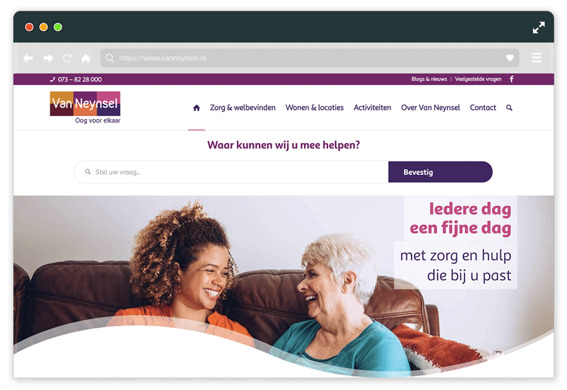 Van Neynsel professionele website Van Neynsel professionele website