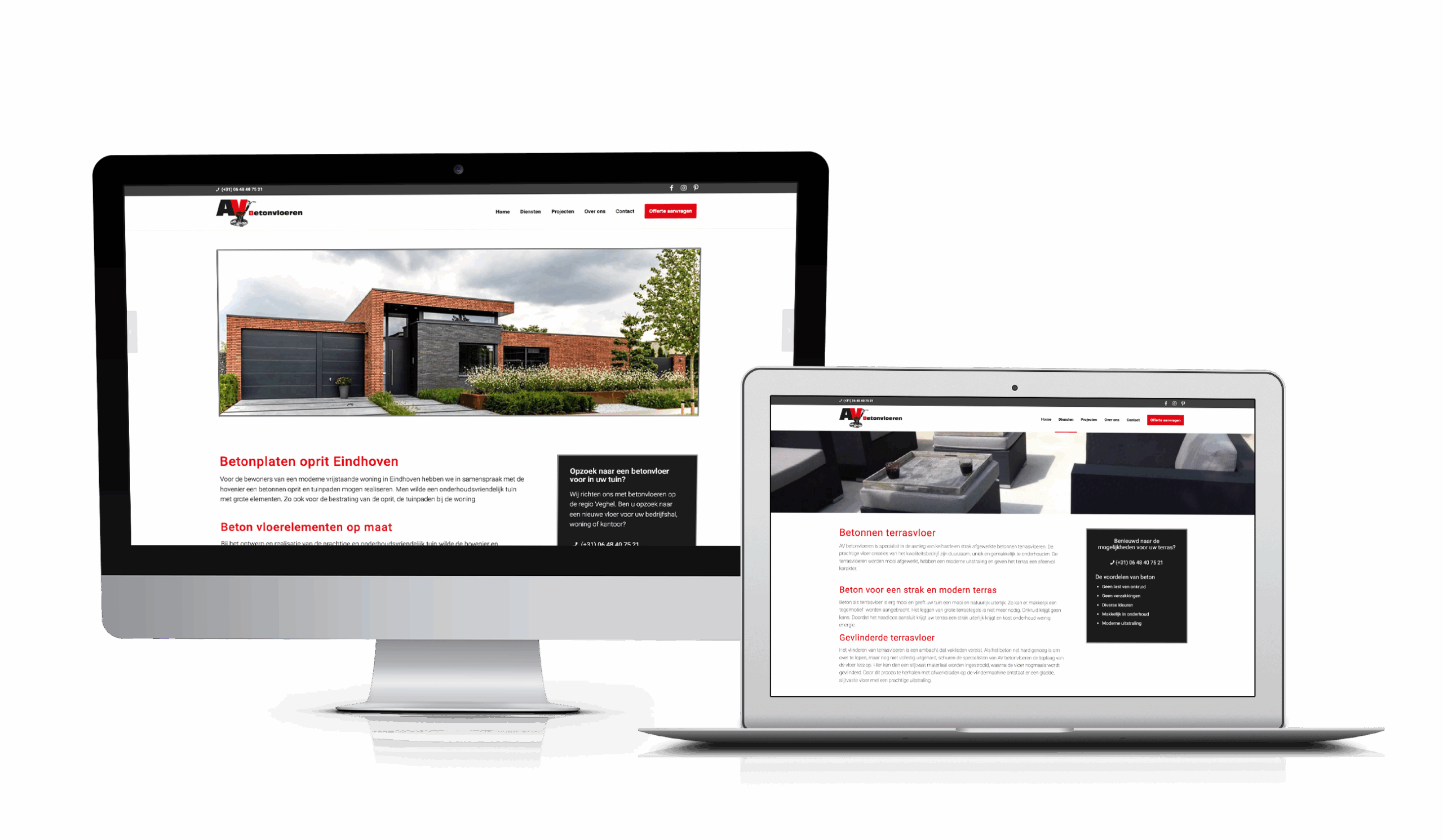WordPress specialisten hebben de nieuwe website voor Padifood gerealiseerd