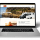 Wordpress website voor Bergland Camperverhuur, ontwikkeld door Kwaaijongens