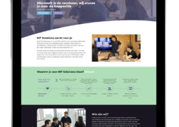 NIT Solutions CRM systeem website