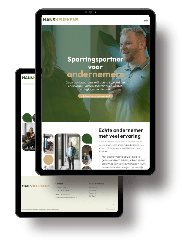 website-ondernemer-hans-heurkens webdesign