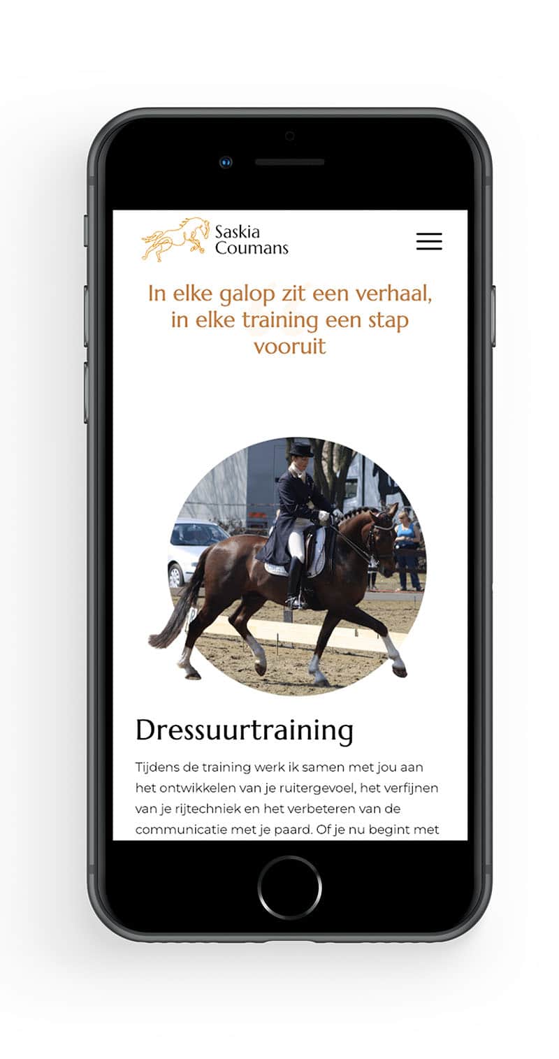zzp-website-mobiel-kwaaijongens-saskia Mobiele weergave website ZZP'er Saskia Coumans.